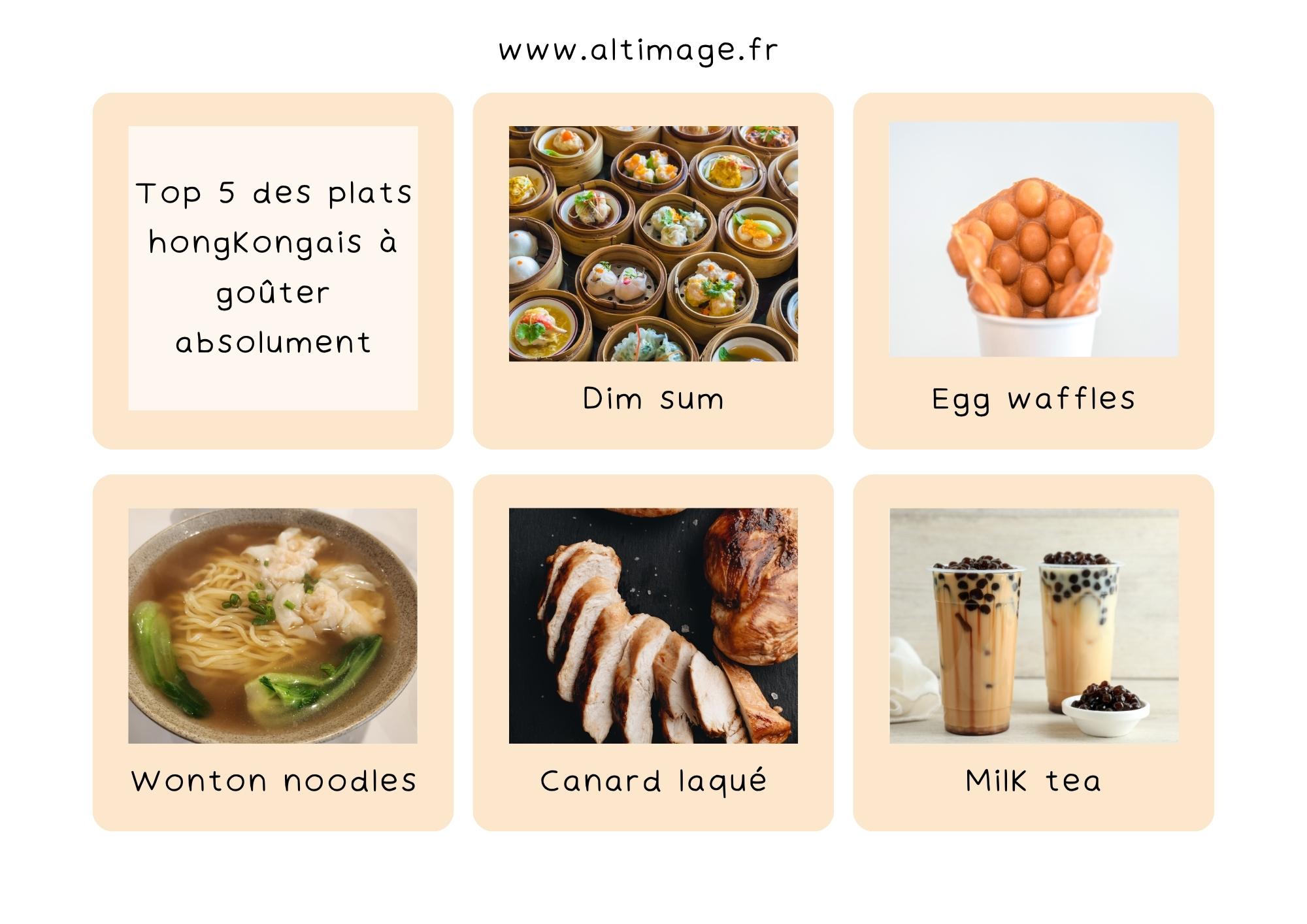 plats hongkongais à goûter 