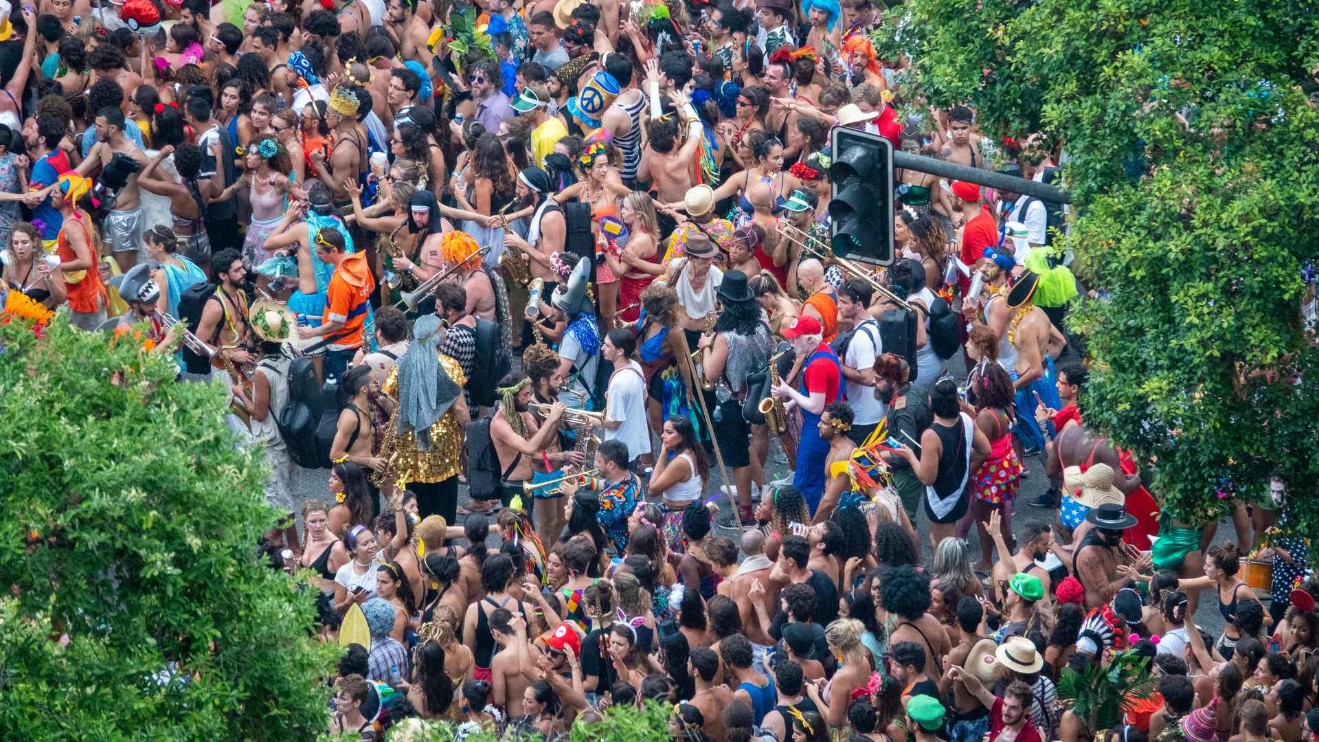 Carnaval dans la rue